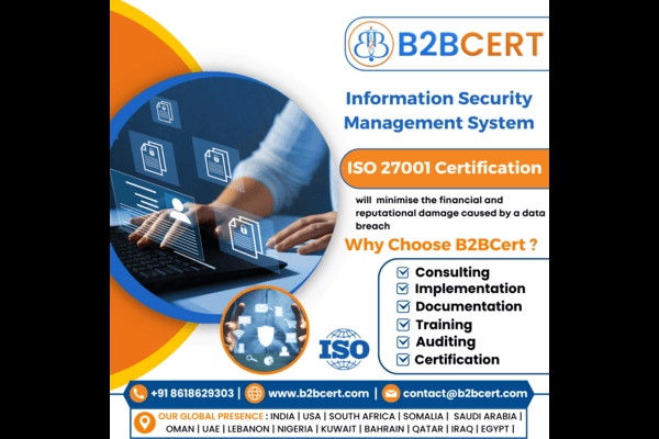 ISO 27001 certification in Bangalore