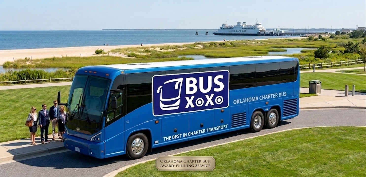 Reserve Oklahoma Charter Bus for Corporate Trips
